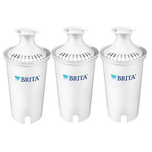 Brita 35557 Replacement Filters for Pitchers and Dispensers, 6 count