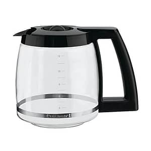 Cuisinart DCC-1200PRC 12-Cup Replacement Glass Carafe, Black, 12 Cup