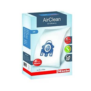 Miele GN AirClean 3D Efficiency Vacuum Cleaner Bags – 2 Boxes – 8 Genuine Airclean