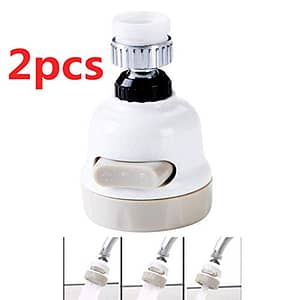 Upgraded 2020 Srmsvyd Movable Kitchen Faucet Head 360° Rotatable Faucet Sprayer Head