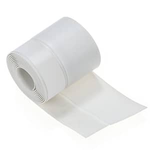 Silicone Seal Strip,8M/26ft Door Strip Bottom for Doors Silicone Sealing Sticker Adhesive