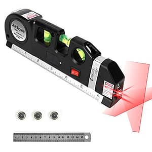 Laser Level Line Tool, Multipurpose Laser Level Kit Standard Cross Line