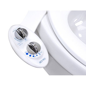 Tibbers Bidet, Self-Cleaning Nozzle No-Electric Bidet Toilet Attachment Water Sprayer