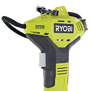 Ryobi Portable Power Inflator for Tires [NEW DIGITAL GAUGE] [18-Volt] [Cordless] [ONE+ Battery system] [P737D] (Battery Not Included, Power Tool Only)