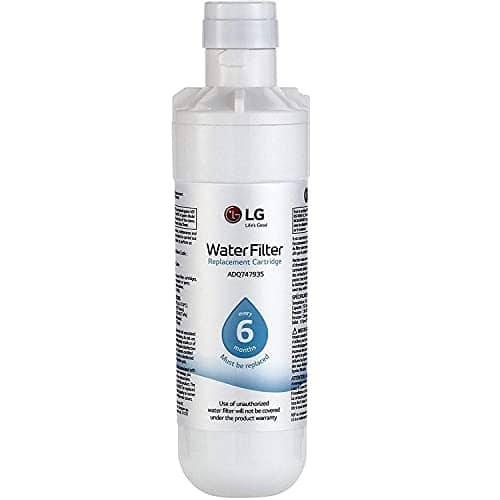 LG LT1000P - 6 Month / 200 Gallon Capacity Replacement Refrigerator Water Filter (NSF42, NSF53, and NSF401) ADQ74793501, ADQ75795105, or AGF80300704 , White